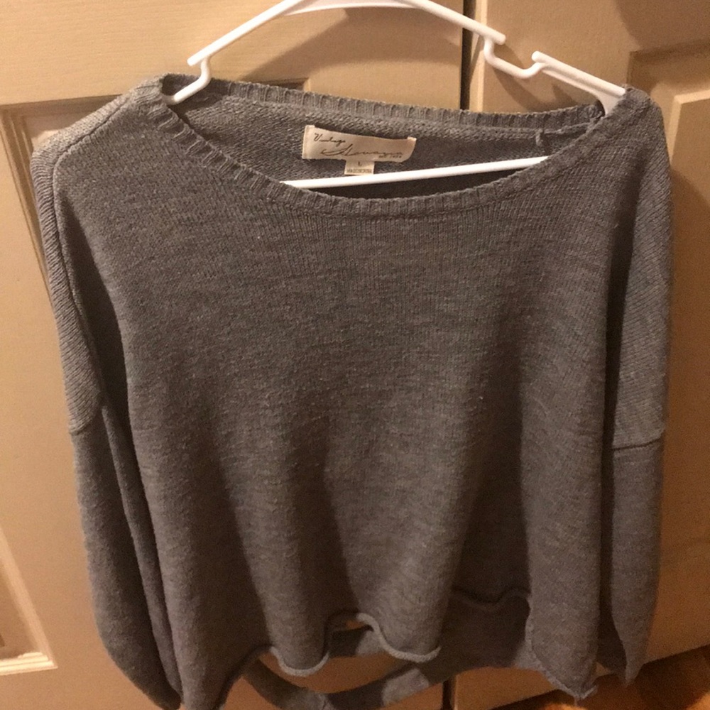 Grey sweater